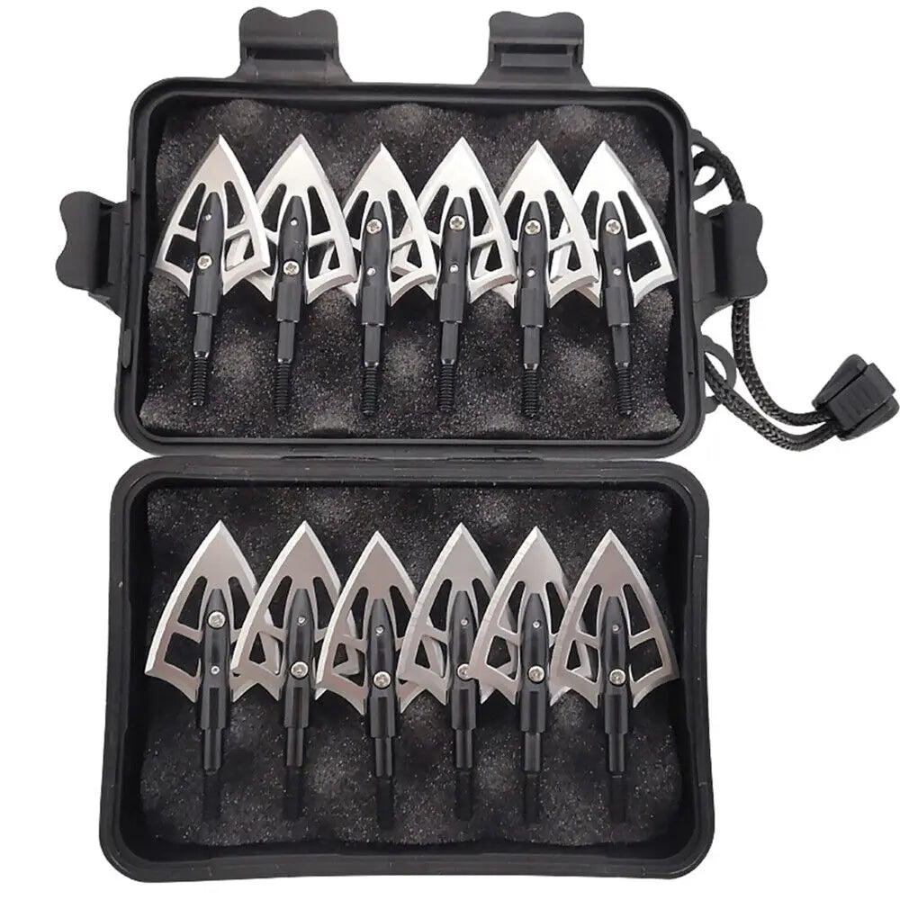 Bushsteel 100gr Two-Blade Broadheads