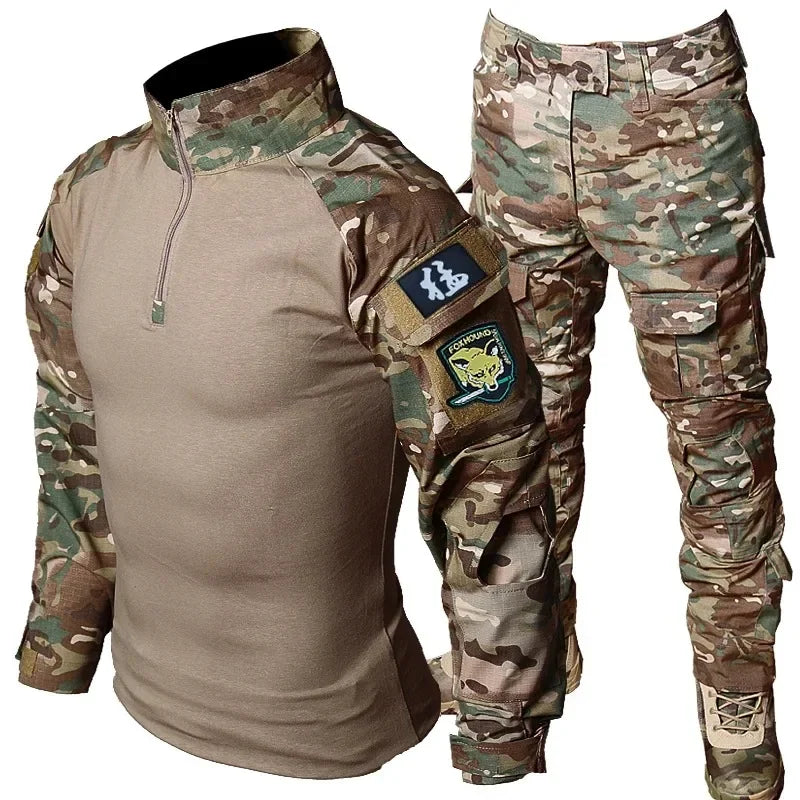 BushOps Camo Tactical Uniform Set