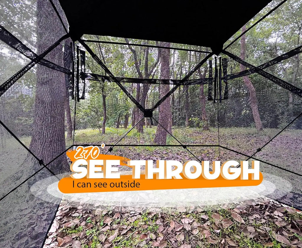 BushWatch 270° Heavy Duty Hunting Tent