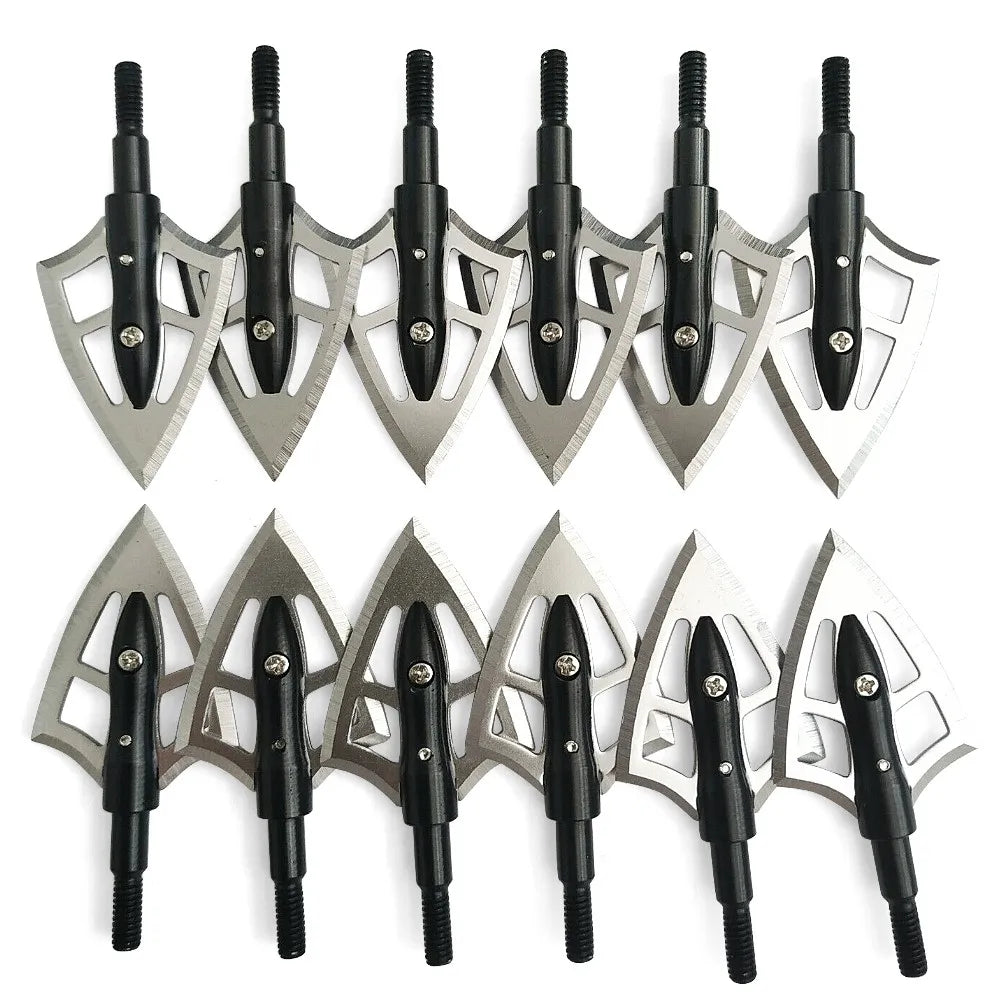 Bushsteel 100gr Two-Blade Broadheads