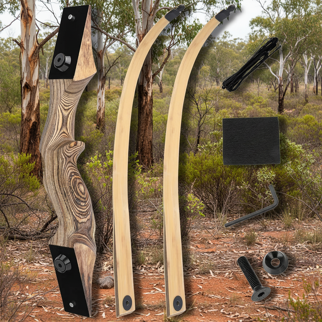 Traditional 60" Hardwood Recurve RH